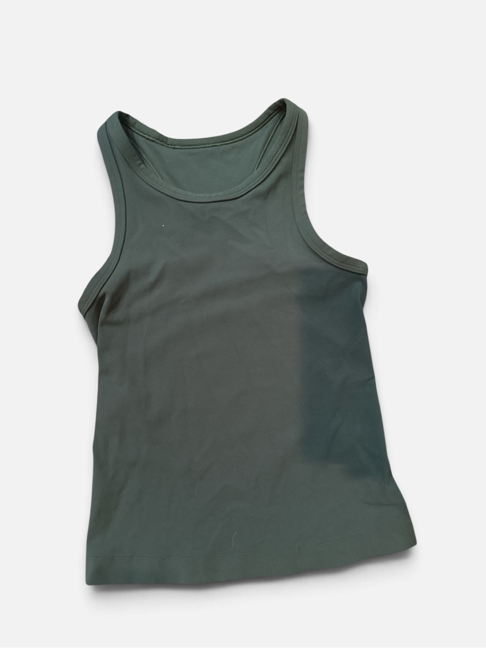 lululemon athletica Olive Green Racerback Tank Top